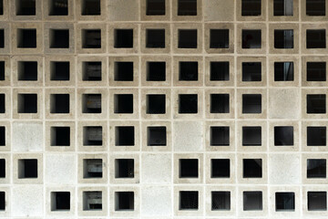 Partition construction of cement bricks