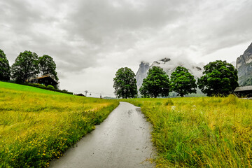 Grindelwald, Wetterhorn, Grosse Scheidegg, Schreckhorn, Schreckfeld, First, Oberer...