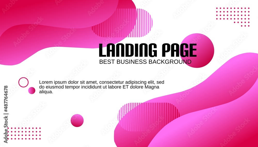 Poster abstract modern landing page background.liquid color background design. futuristic gradient. minimal