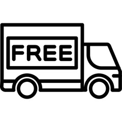 Free Delivery Icon