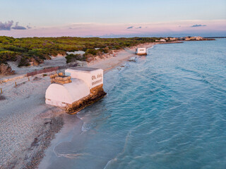 Ses Covetes beach, Campos, Mallorca, Spain