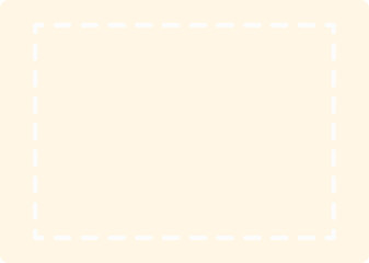 ワッペンステッチ風背景(スキンホワイト)