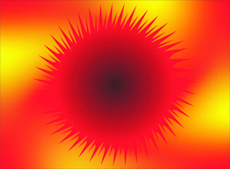 abstract background with orange and red vector
