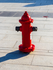 Shot of a fire hydrant. Safety