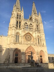 Fototapeta na wymiar Cathedral in Burgos Spain