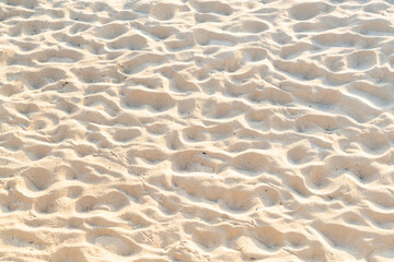 Fototapeta na wymiar Fine beach sand in the summer sun