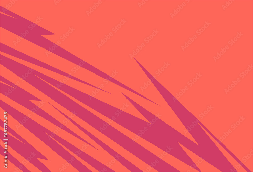 Poster abstract background with sharp and zigzag line pattern and with some copy space area