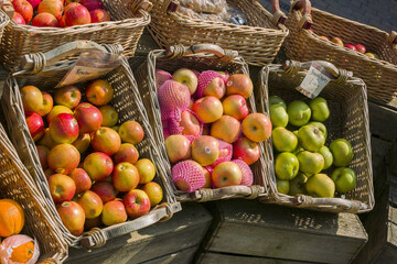 England UK. grocery grocers food and vegetable market, fresh organic produce,