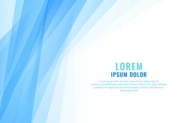 Abstract blue background with geometric shape isolated on white background for modern concept of technology and banner template. vector Illustration