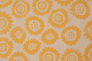 Abstract colorful background. Horizontal rows of chains. Overlapping contoured rounded rectangles randomly colored. Neutral soft pastel colors. Decorations, packaging, textile fabric design. High