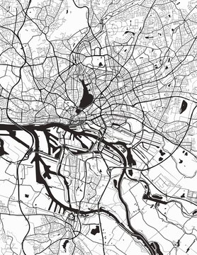 Hamburg City Map