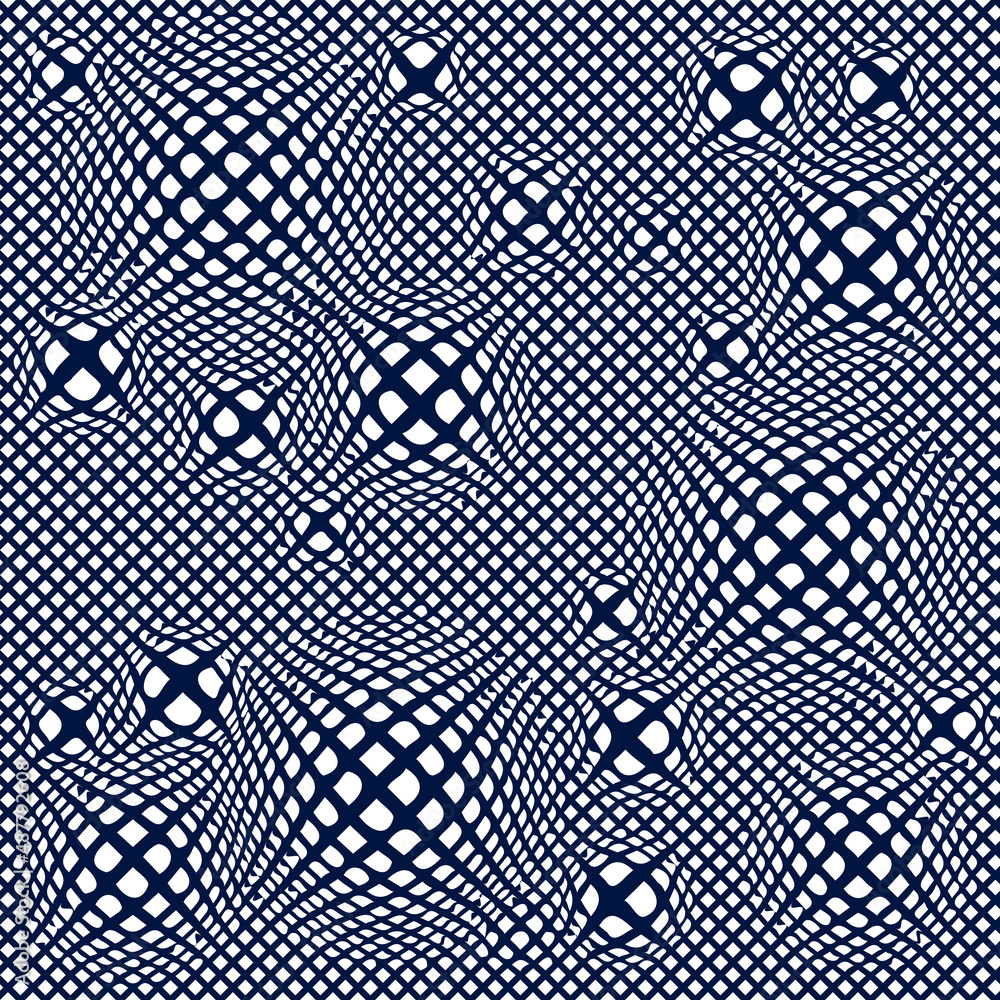 Poster messy chaotic particles spotted seamless pattern vector abstract background, repeat tiling texture f