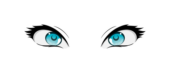 Face tattoo pattern on the area around the eyes. Uzumaki Naruto sage mode pattern.