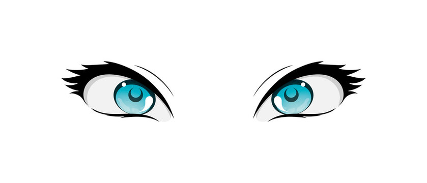 Anime Eyes Images – Browse 611 Stock Photos, Vectors, and Video