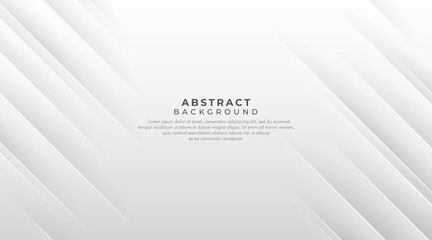 Grey and white abstract background shine. Light silver vector texture. Elegant design concept, for brochure design, wallpaper, presentation. Vector illustration