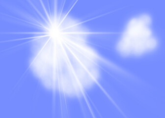 Glow isolated white transparent light effect set, lens flare, explosion, glitter, line, sun flash, spark and stars. Transparent special effect stands out with fog or smok © Yrij