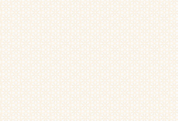 Seamless abstract floral pattern. Vector gold and white line background. Modern simple wallpaper, Graphic element. Vector illustration