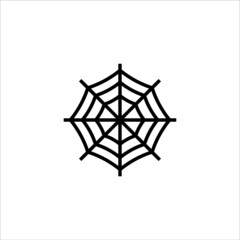 cobweb icon vector illustration symbol