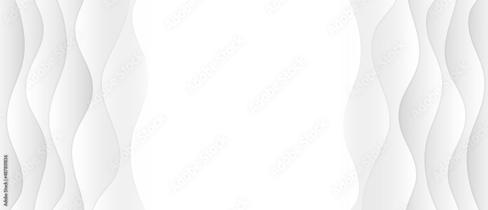 Aufkleber line white texture. gray abstract pattern seamless. wave wavy nature geometric modern
