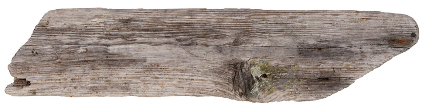 High resolution driftwood plank
