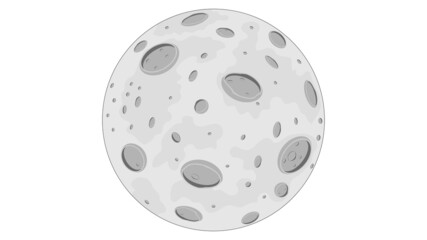 The Moon is Earth's only natural satellite.