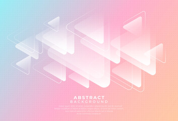 Minimalistic polygonal abstract geometric creative background. Graphic element, bright colorful backdrop. Modern simple design. Can be used for wallpaper, poster, cover, brochure, flyer, banner.