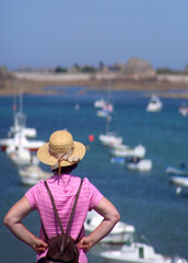 The C&ocirc;te de granite rose or Pink Granite Coast is a stretch of coastline in the C&ocirc;tes d'Armor departement of northern Brittany, France.