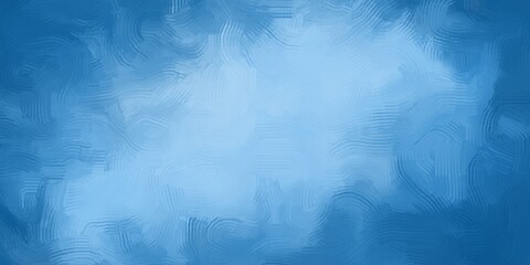 abstract blue background with watercolor paint brush