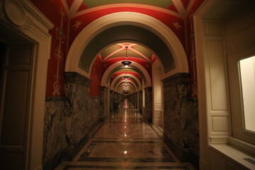 retro corridor