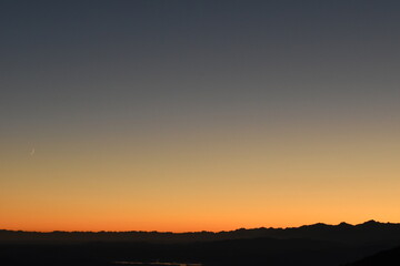 Tramonto al Sacro Monte di Varese