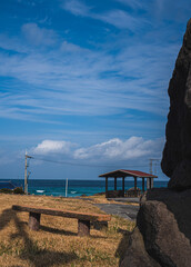wooden bridge over the sea