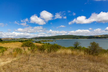 Cecita Lake. The Sila National Park located in Camigliatello Silano