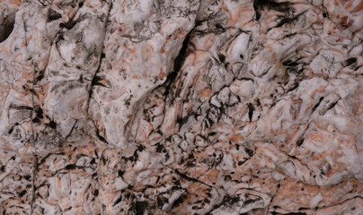 Marble background. Coral and gray colors.