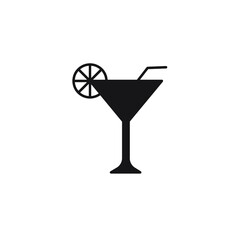 cocktail icons symbol vector elements for infographic web