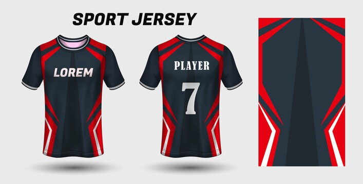 Sports jersey t shirt design for usa concept Vector Image