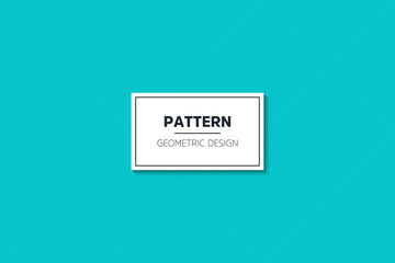 Simple Seamless pattern with colorful geometric elements