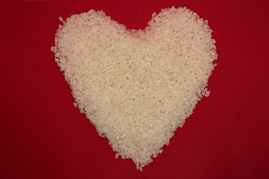 rice grain heart symbol