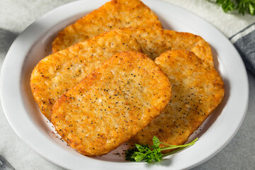 Homemade Fried Hashbrown Patty
