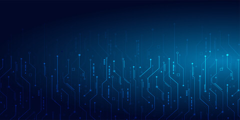 Circuit board.Technology background design.Electronic system concept. i