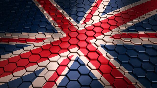 UK shield flag