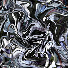 Seamless decorative texture consisting of a random interweaving of color transitions