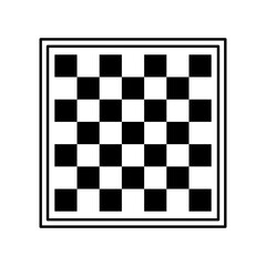 Chess Board Icon Vector Illustration Design