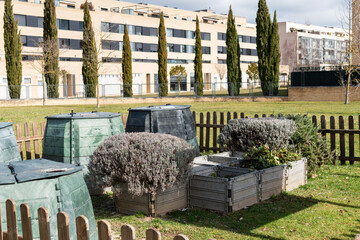 Composting area