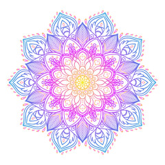 Sacred geometry symbol with all seeing eye in acid colors. Mystic, alchemy, occult concept. Design for indie music cover, t-shirt print, psychedelic poster, flyer. Astrology, esoteric, religion.