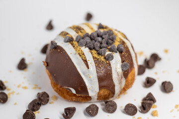 chocolate cake with nuts