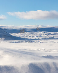 Ramundberget ski resort in Härjedalen, Jämtland Sweden