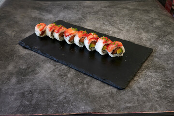 Sushi Set nigiri and sashimi