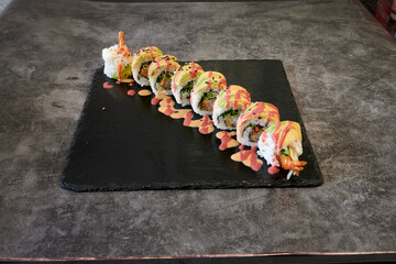 Sushi Set nigiri and sashimi