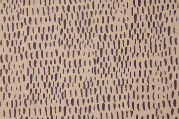 Abstract colorful background. Horizontal rows of chains. Overlapping contoured rounded rectangles...