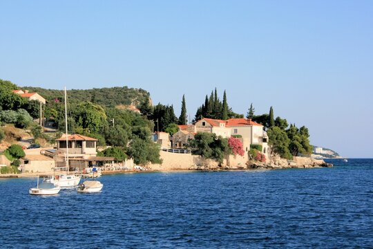 cozy little town Zaton near Dubrovnik, Croatia